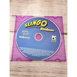 Slingo Deluxe 2005 Mumbo Jumbo funkitron PC CD-ROM Game Software